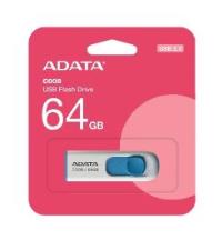 ADATA C008/64GB 64GB USB2.0 Classic (White + Blue) Flash Bellek